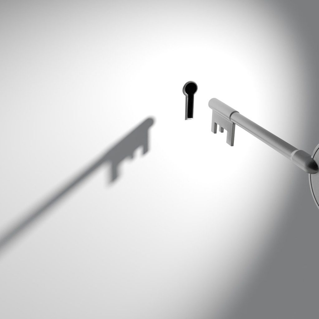 unlock privacy key